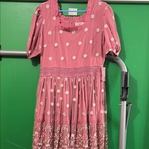Pink Floral Womens ivy city Dress